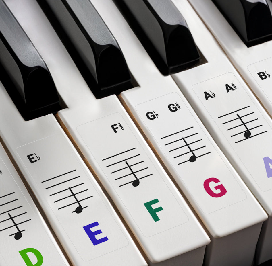 Piano Key Sticker