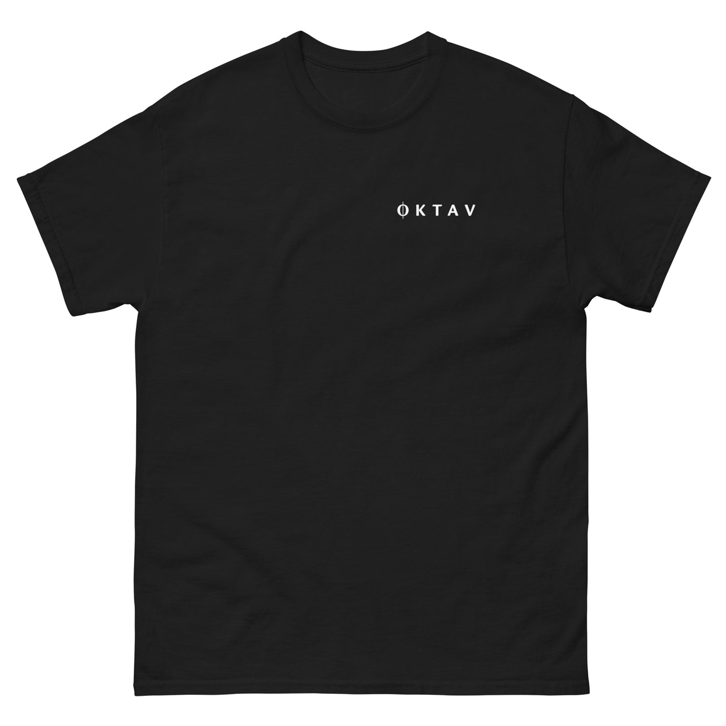 OKTAV Logo-Shirt dunkel